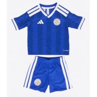 Stroje piłkarskie Leicester City Koszulka Podstawowej dla dzieci 2026-27 Krótki Rękaw (+ szorty)